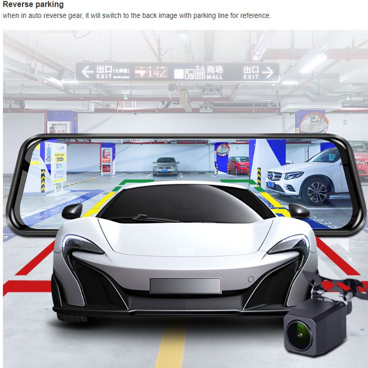 Camera hành trình gương cao cấp thương hiệu Phisung tích hợp 4G, Wifi, GPS, màn hình 10 inch - Mã H58 - Hàng Nhập Khẩu | BigBuy360 - bigbuy360.vn