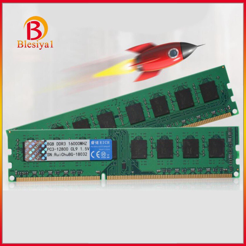 [BLESIYA1] 8G DDR3 PC3-12800U 1600MHz 240PIN DIMM AMD Motherboard Dedicated Memory RAM