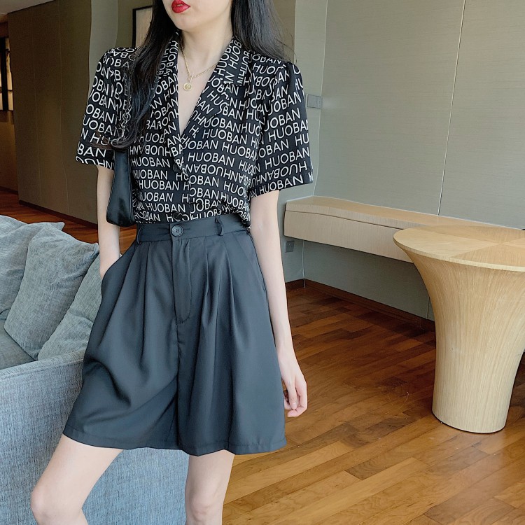 Áo sơ mi nữ tay ngắn Emilyshop