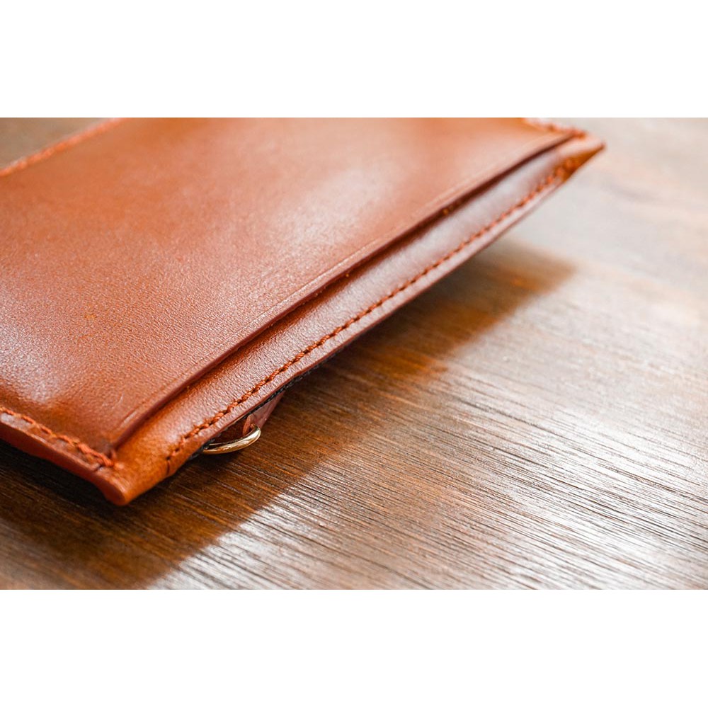 Ví da Mini Harmony Handcrafted Wallet HAVIAS_Nâu (Brown)