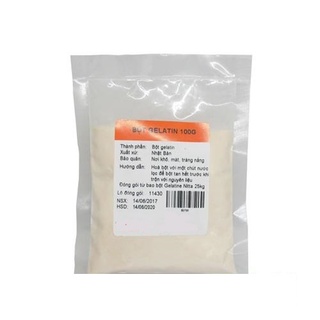 f Bột gelatin bloom 100g