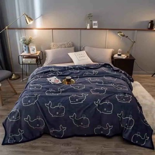 Combo chăn tuyết và dép nhựa