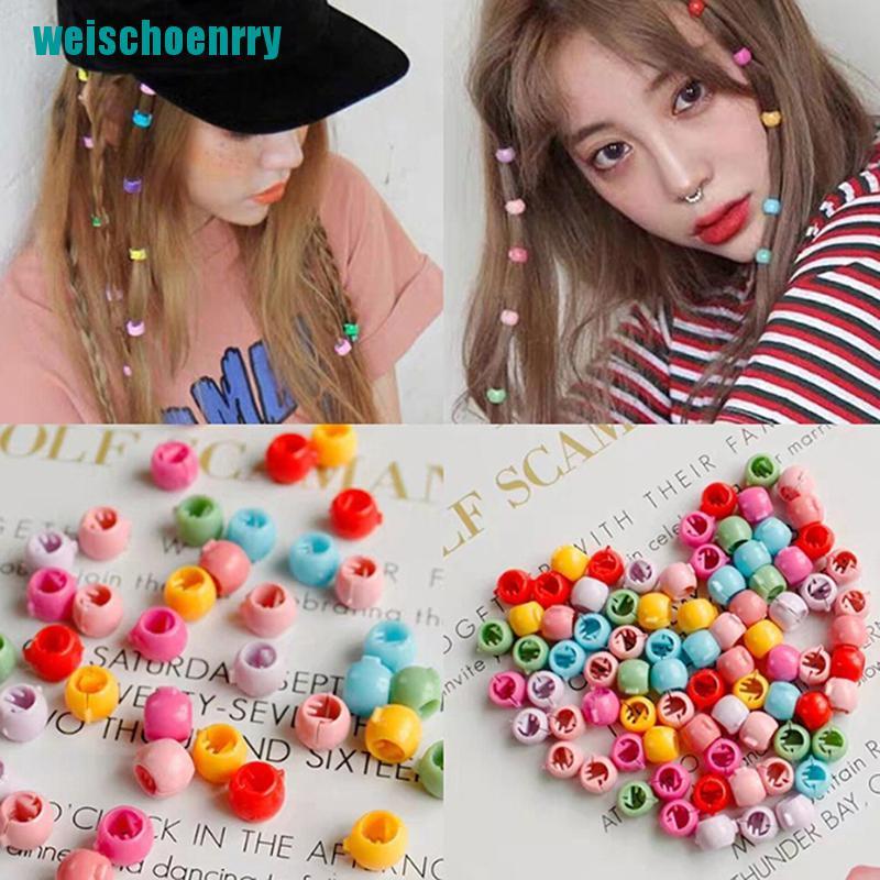 Rér●Set 100 Kẹp Tóc Mini Nhiều Màu Dễ Thương Cho Nữ