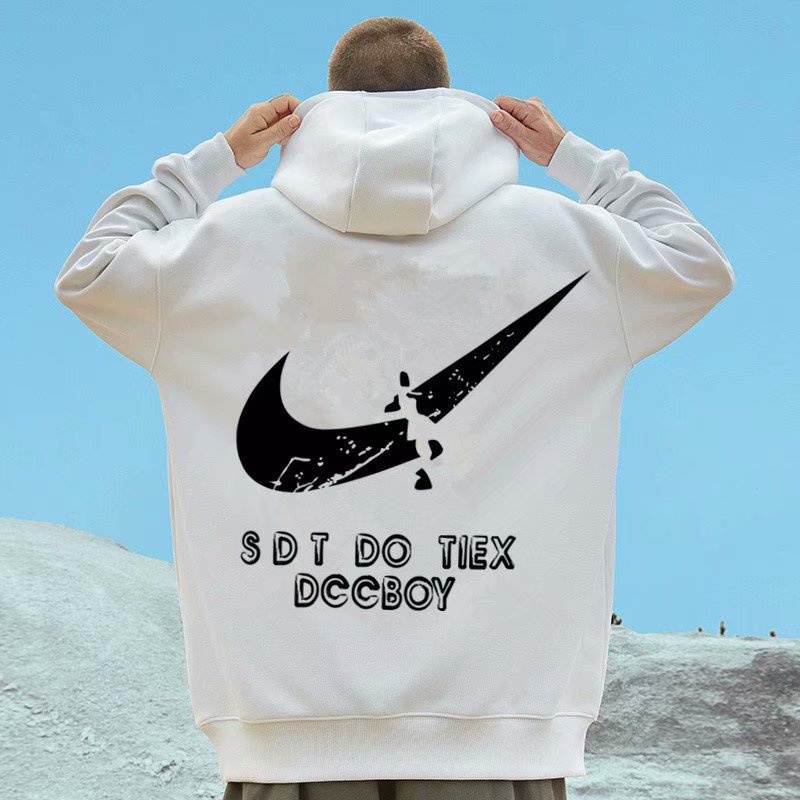 Áo hoodie dáng rộng kiểu dáng thời trang thu đông phong cách Hàn Quốc cho nam (M-8Xl) | BigBuy360 - bigbuy360.vn