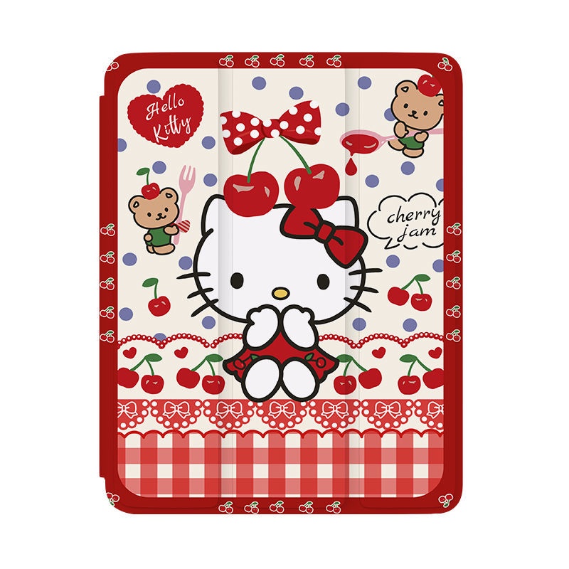 Ốp máy tính bảng TPU họa tiết mèo Hello Kitty dễ thương thích hợp cho iPad Gen7/8/9 10.2" Air4 Air5Pro11" Pro12.9" mini6
