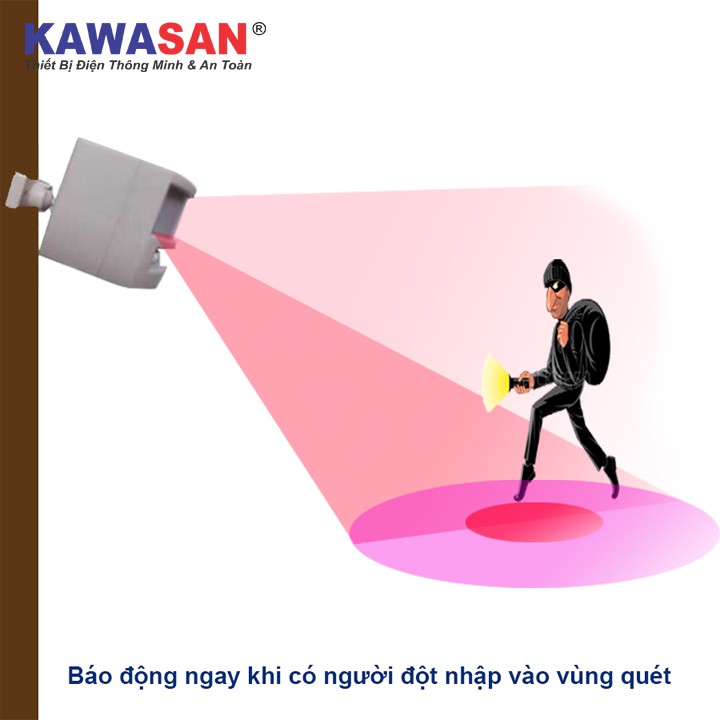 Báo động hồng ngoại Kawasan - I225B - Báo động độc lập