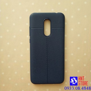ỐP LƯNG XIAOMI REDMI NOTE 4X - CAO SU GIẢ DA
