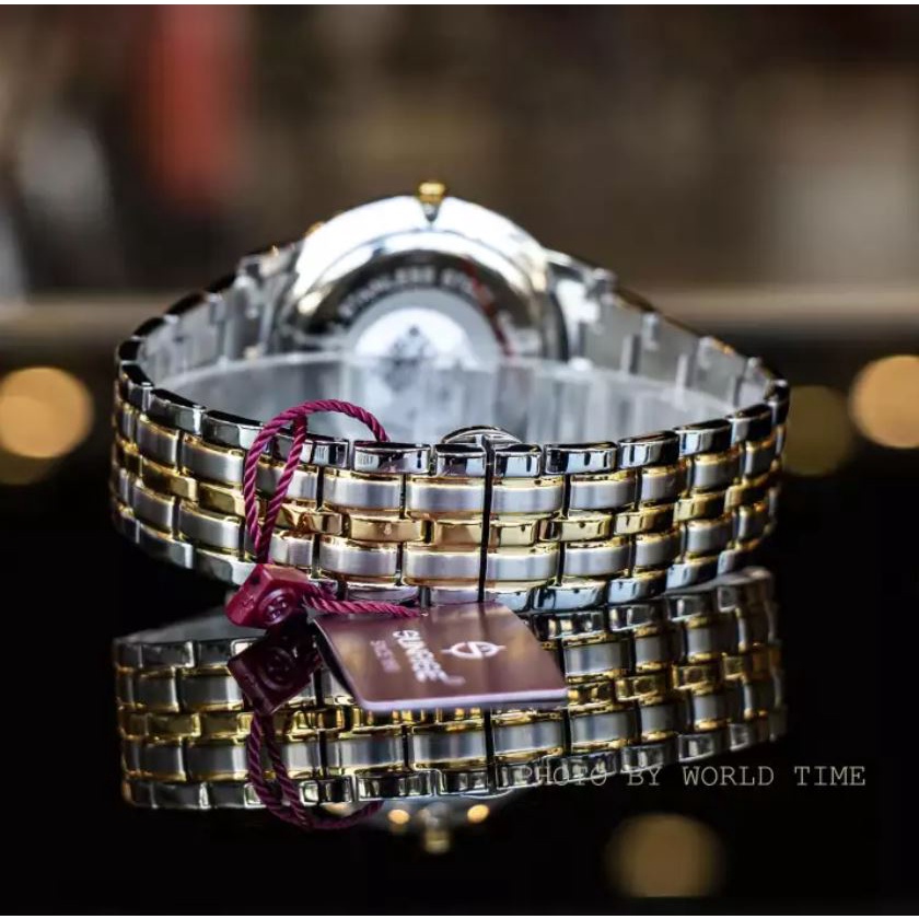 Đồng Hồ Nam Sunrise vt Kính Sapphire Chống Xước + Thẻ Bảo Hành