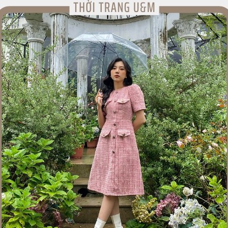 Váy Dạ Hồng Phiên Bản Sang Chảnh Đủ Siz (40-80kg)