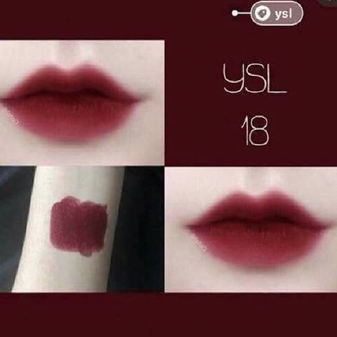 Son YSL Rouge Pur Couture The Slim Màu 18 Reverse Red | BigBuy360 - bigbuy360.vn