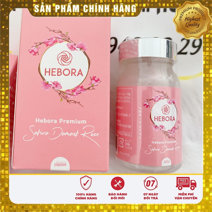 Viên Uống Thơm Tự Thân Hebora - Hàm Hương Nhật Bản Date 2022 | Thế Giới Skin Care