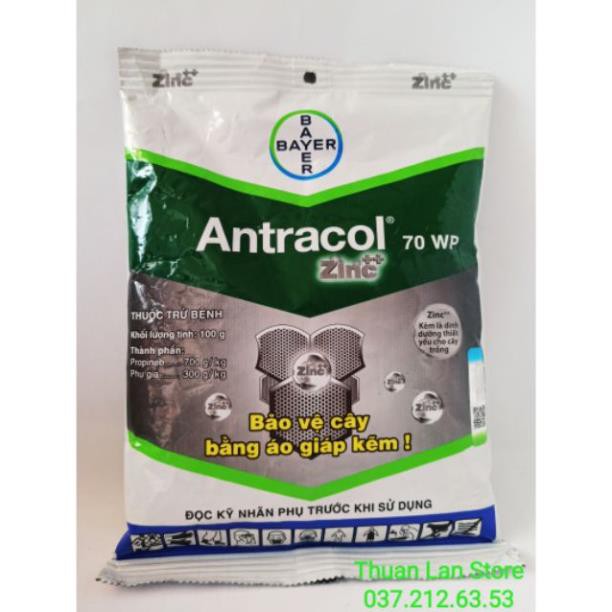 Thuốc Trừ Bệnh Cây Trồng ANTRACOL 70WP ( gói 100g )