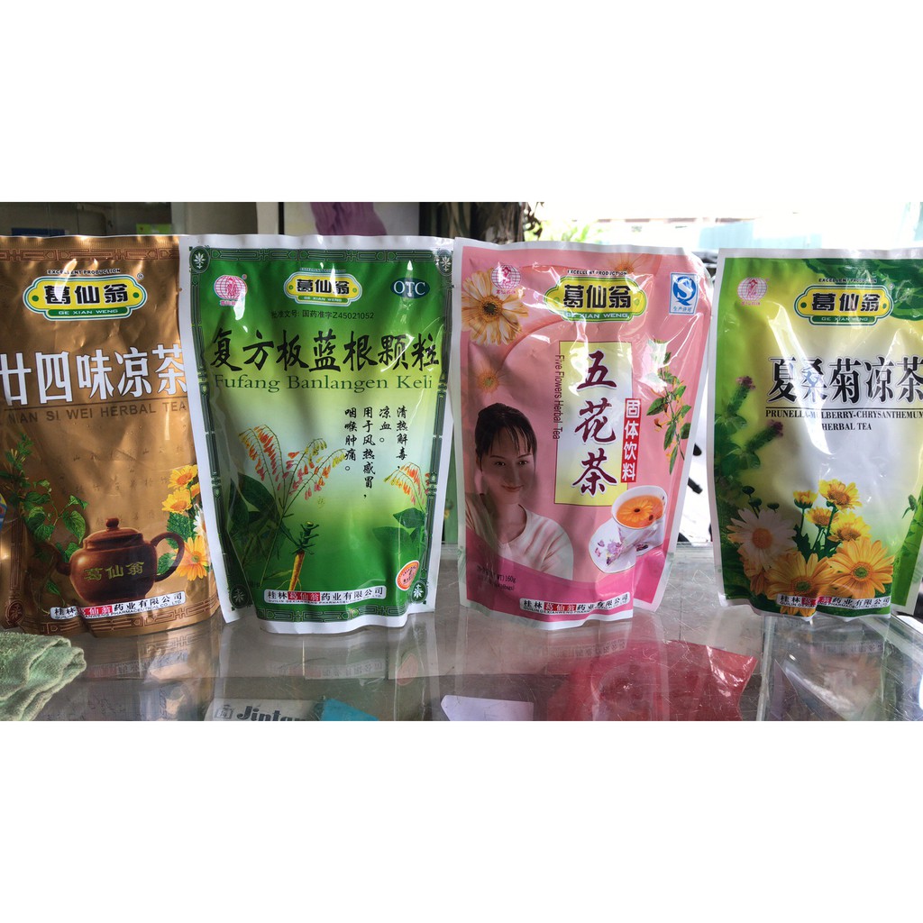 Nước sâm bông cúc hòa tan