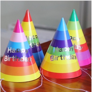 Set 5 mũ sinh nhật cho bé