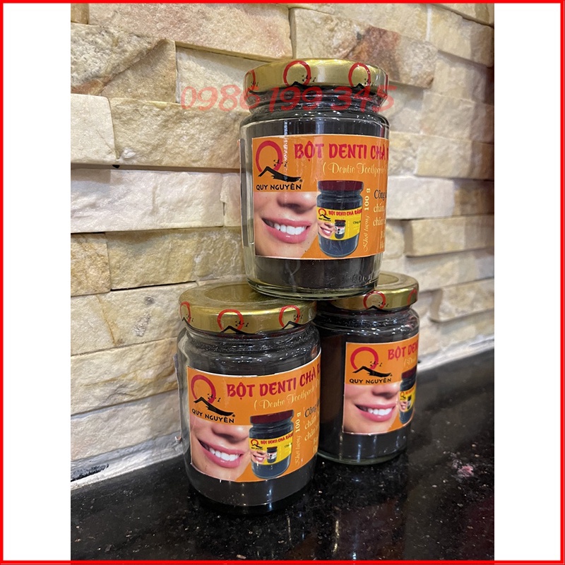 Bột Denti Chà Răng Quy Nguyên Thầy Tuệ Hải Chùa Long Hương 100g