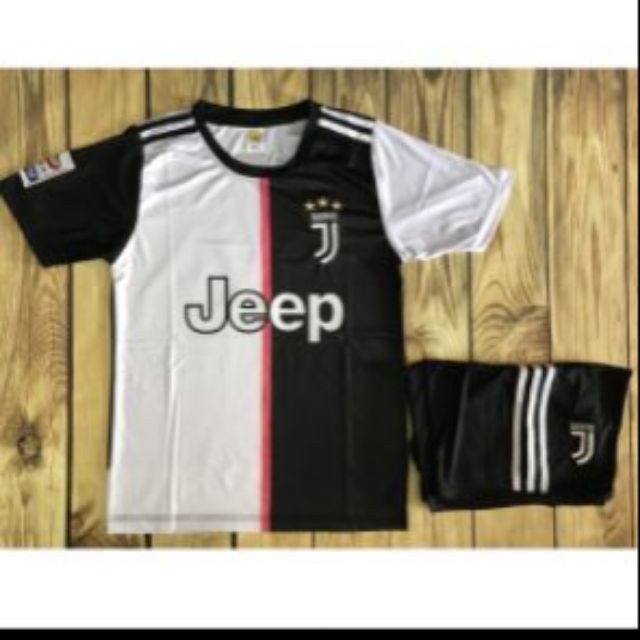 Bộ đồng phục đá bóng Juventus sân nhà câu lạc 2019 / 2020 one top trẻ em.và người lớn .
