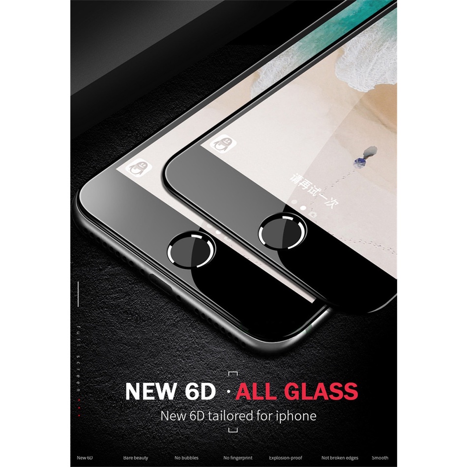 Kính Cường Lực 6d Bảo Vệ Toàn Màn Hình Cho Iphone 13 12 pro promax 12mini 11 11pro 11promax X Xs Max Xr 6 6s 6plus 7 8 7plus 8plus Se 2020