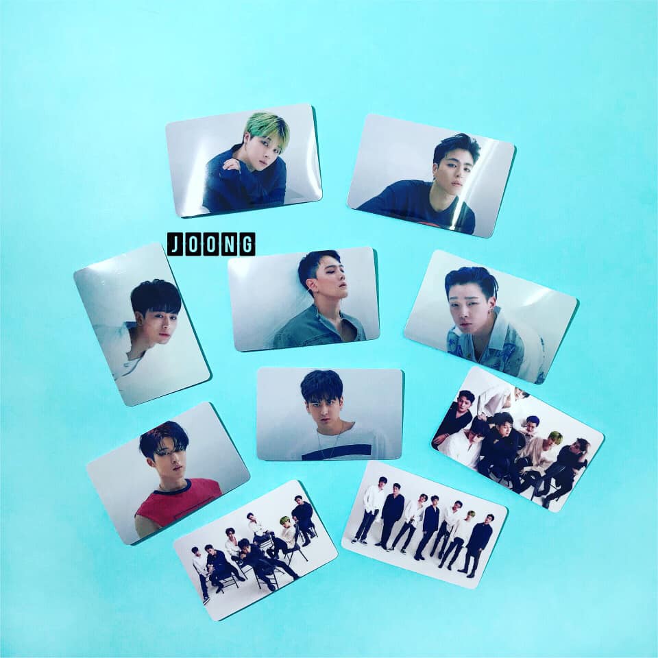 set card ảnh của ikon