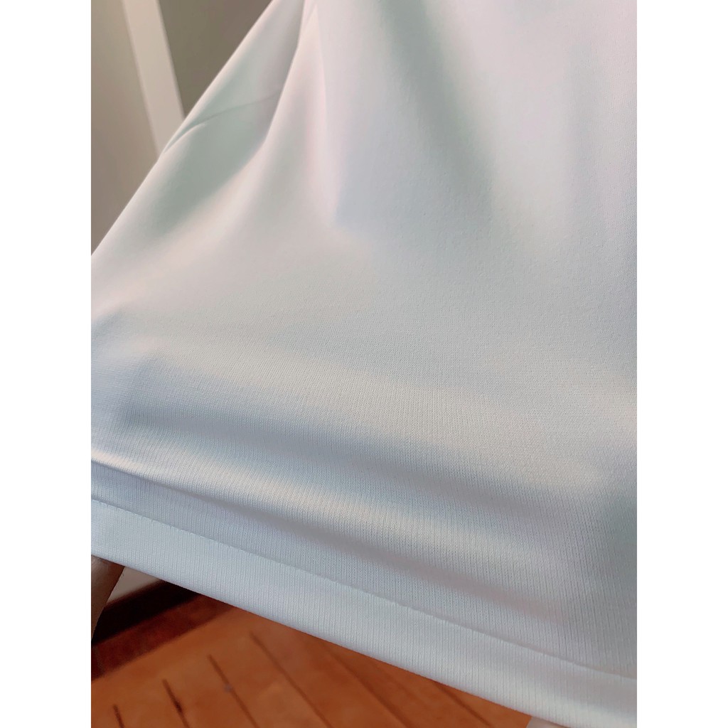 Đầm xoè dang dài cổ vuông đan dây eo, 2 màu trắng/đen hàng đẹp cao cấp giá rẻ - Thời Trang SHOPLORA