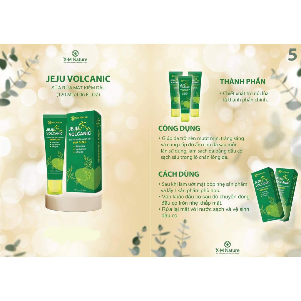 Sữa rửa mặt XM Nature, An nhiên sử dụng | BigBuy360 - bigbuy360.vn
