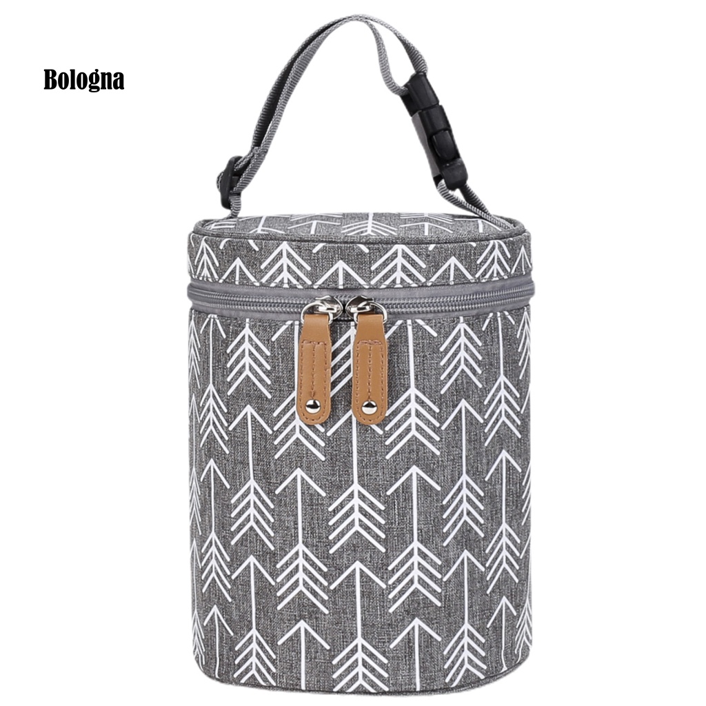 Túi Đựng Bảo Vệ Bình Sữa Xe Đẩy Em Bé Cách Nhiệt In Họa Tiết Xinh Xắn