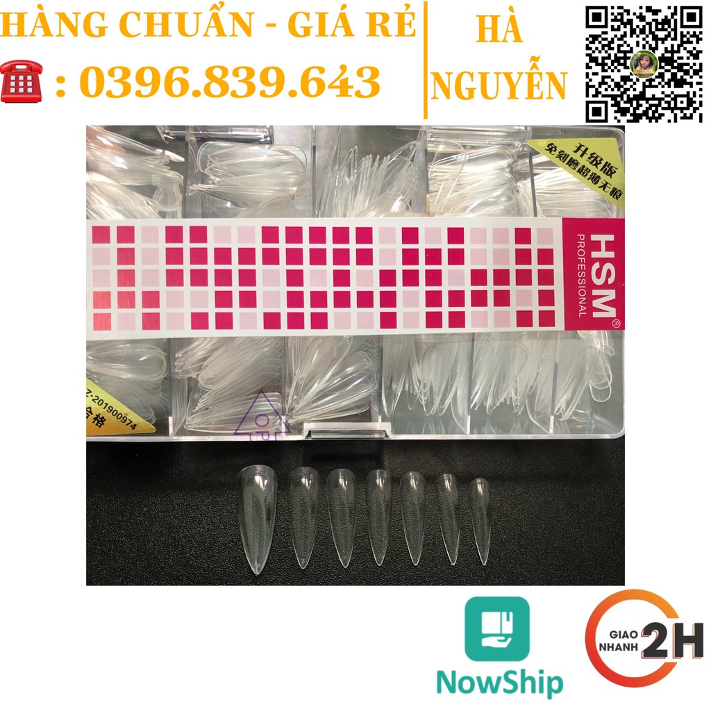 [HÀNG CHUẨN PHOM] MÓNG ÚP HSM MỸ-PHOM NHỌN - MỎNG- DẺO -ÔM PHOM, MÓNG ÚP NHỌN