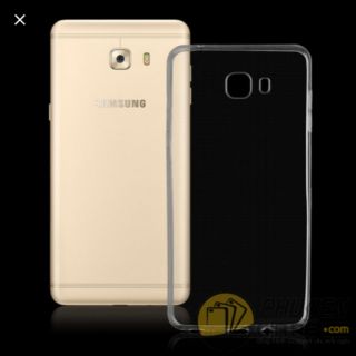 Bộ 2 chiếc ốp lưng samsung C9/C9 pro silicon trong suốt cao cấp