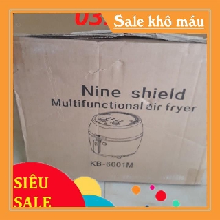 NỒI CHIÊN KHÔNG DẦU Nine 7L shield