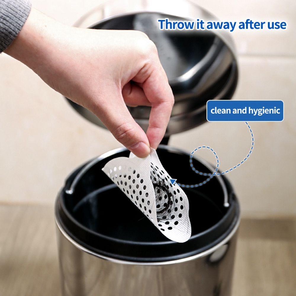 Nắp Đậy Cống Thoát Nước Bồn Rửa Chén Nhà Tắm Lọc Rác Dùng Một Lần Khử Mùi Gấp Gọn Đa Năng