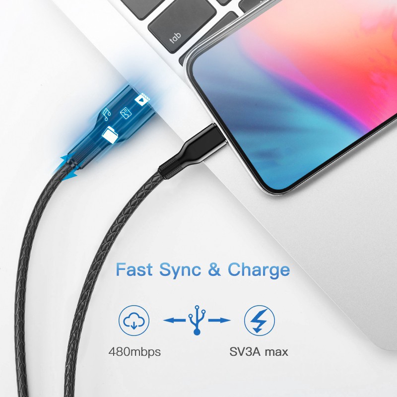 Cáp Sạc SUNTAIHO Lightning Usb Cho Iphone Apple Hỗ Trợ Sạc Và Truyền Dữ Liệu