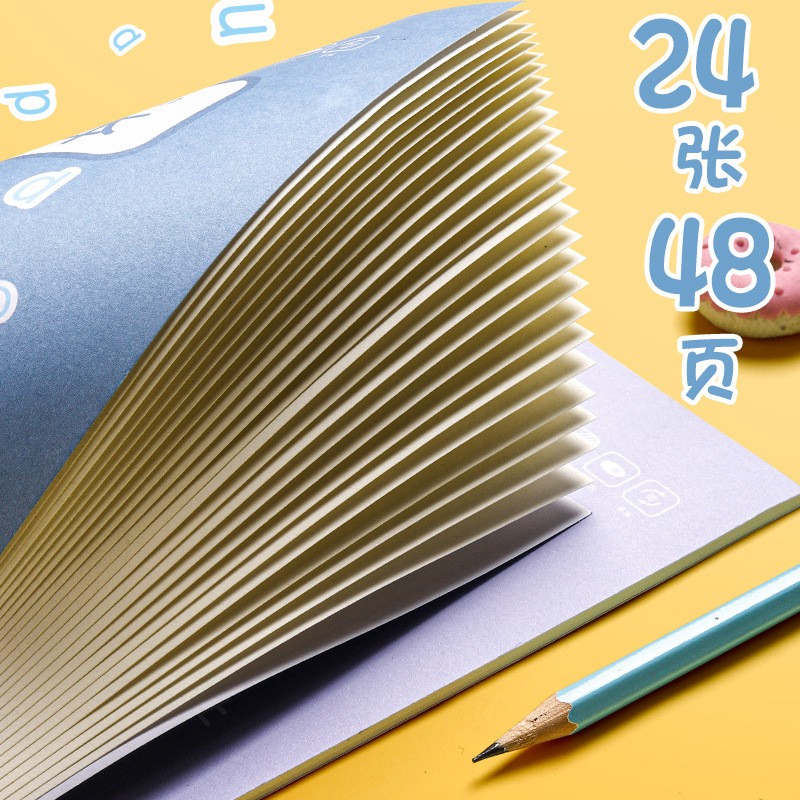Vở luyện viết chữ Hán, Tập viết tiéng trung kẻ ô vuông cho người bắt đầu học (A5)