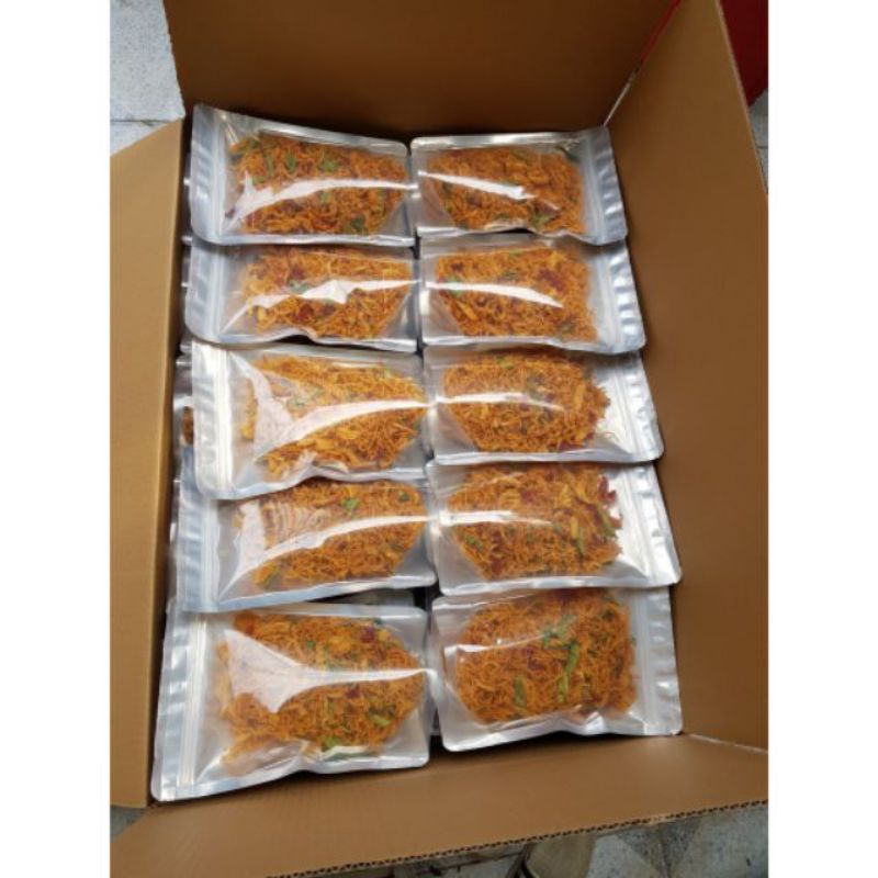 🐓KHÔ GÀ LÁ CHANH - LOẠI 1 - HŨ LỚN 500G