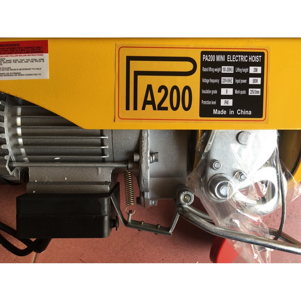 Tời kéo mini Pa200 220V Kento