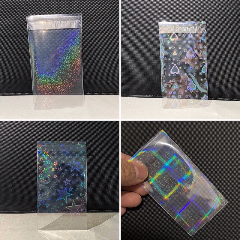 Sleeve MeeT hologram 5.7x8.7cm 6.1x8.8cm 6.5x9.0cm bọc bảo vệ thẻ bài đựng card tranh ảnh