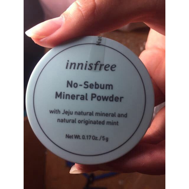 Phấn Phủ Kiềm Dầu Dạng Bột Khoáng Innisfree No Sebum Mineral Powder 5g Không Màu (Mẫu Mới) | BigBuy360 - bigbuy360.vn