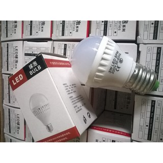 Bóng búp led tròn 3w