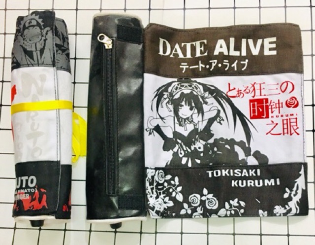 Ví bút datealive sword art online dethnote toukenranbu anime cuộn