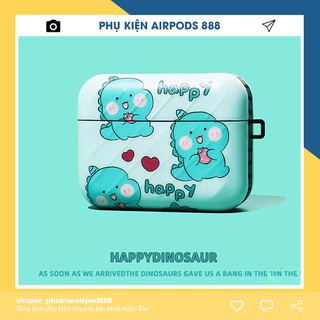 [Hàng Mới Về] Case Vỏ Bao Airpods Đựng Tai Nghe Airpod 1 2 Pro Khủng Long Xanh Bằng Nhựa Dèo TPU Chống Bám Bụi