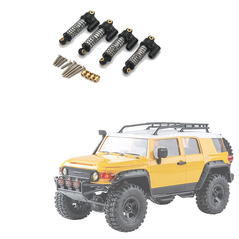 Set 4 Phuộc Giảm Xóc Bằng Kim Loại Cho Mô Hình Xe Hơi 1/18 Scale FMS Toyota Fj Cruiser Land Cruiser Arizona JEEP