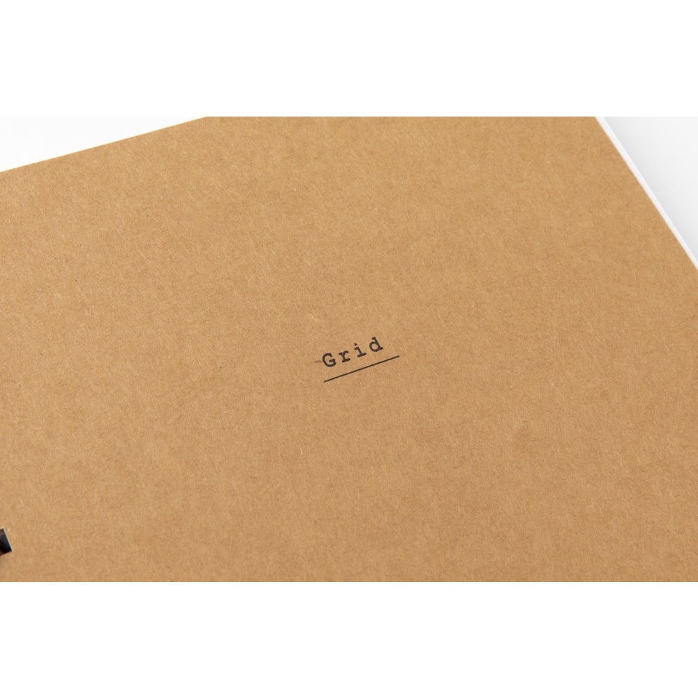 Sổ Ghi Chú Lò Xo ARTBOX Hàn Quốc Bìa Giấy Kraft Đơn Giản Giấy Kẻ Ô