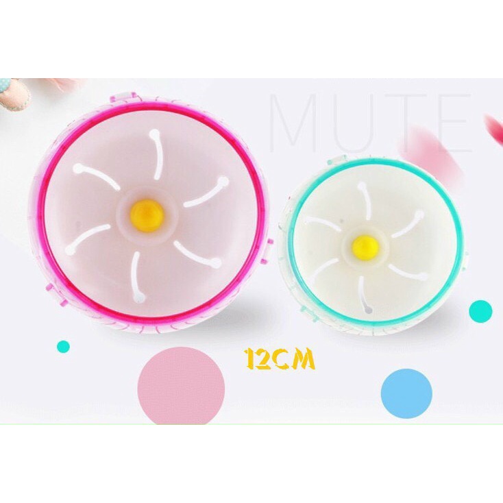 Whell chạy hamster,nhím, gắn lồng 10cm đến 21cm..