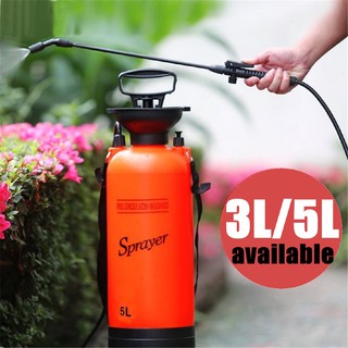 Bình tưới cây áp suất cầm tay dung tích 3L/5L chuyên dụng có dây đeo