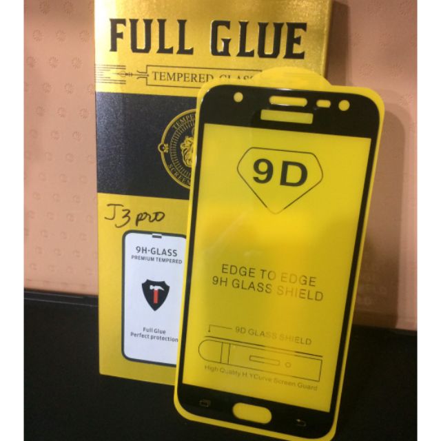 Kính cường lực Full màn 9D cao cấp cho Samsung J3 Pro