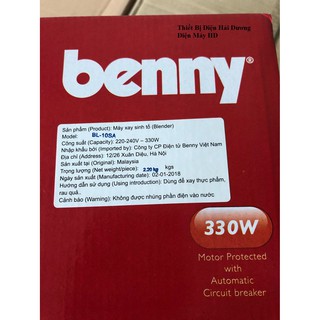 Máy xay sinh tố Benny BL-16SA 1.2L