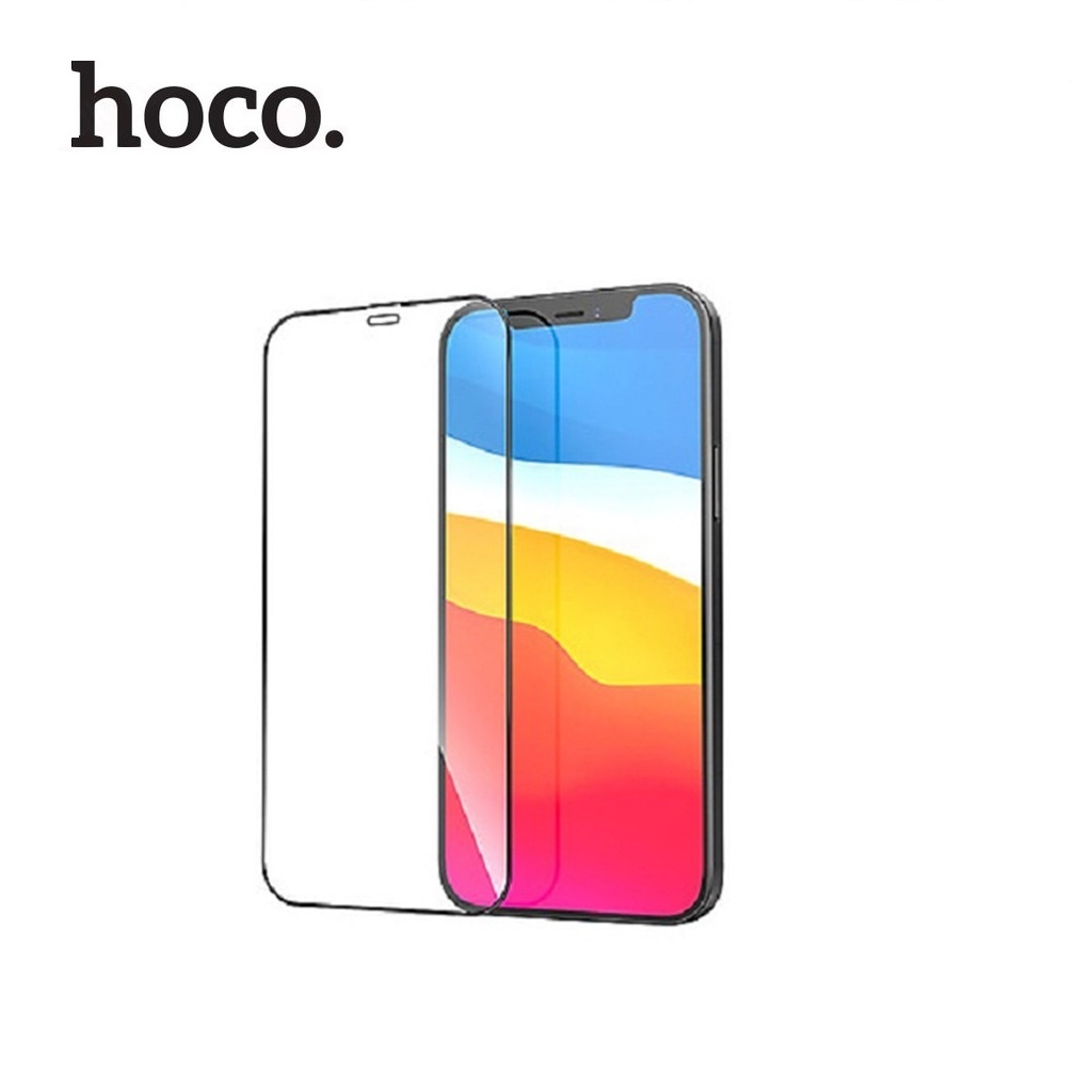 Miếng dán full màn hình Hoco G7 chống bám vân tay bảo vệ màn hình điện thoại cho iPhone 12/12 Pro