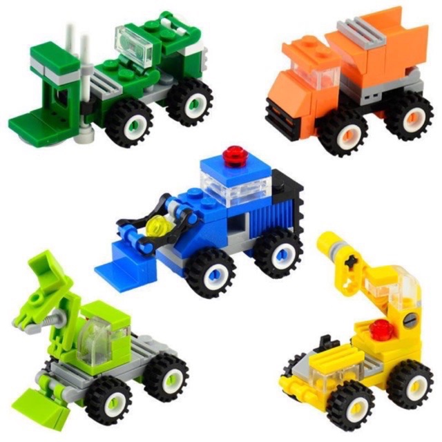 Đồ chơi xếp hình kiểu lego 18 - 33 chi tiết