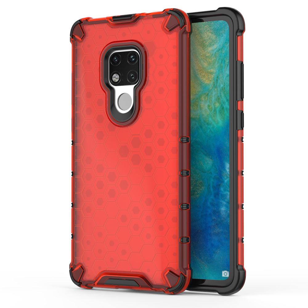 Creative Splicing Honeycomb Pattern Phone Case Protector Cover Shell for HuaWei Mate 20X/P30/Pro/ lite/Nova 5