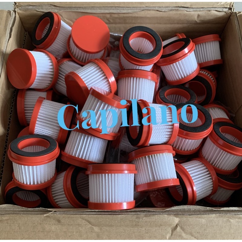 Lõi lọc / Bộ lọc Hepa filter. Phụ kiện thay thế máy hút bụi DEERMA CM1300/CM1900 hút bụi nệm, ga, sofa, ôtô