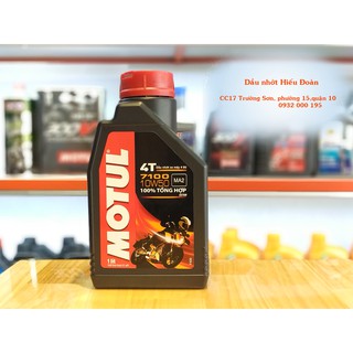 Motul 7100 4T 10W-50  1Lit 1Lit1 1Lit3 Tổng hợp hoàn toàn