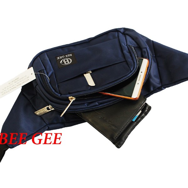 Túi đeo chéo nam nữ túi bao tử du lịch tiện ích unisex thời trang Bee Gee 027